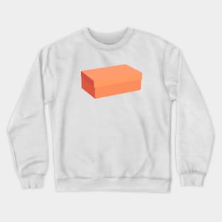 Shoe Box Orange 3D Crewneck Sweatshirt